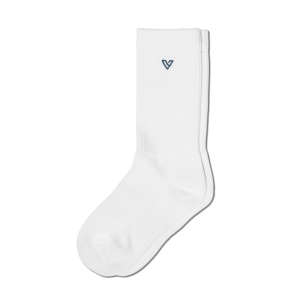 Lifestyle Crew Socks - White