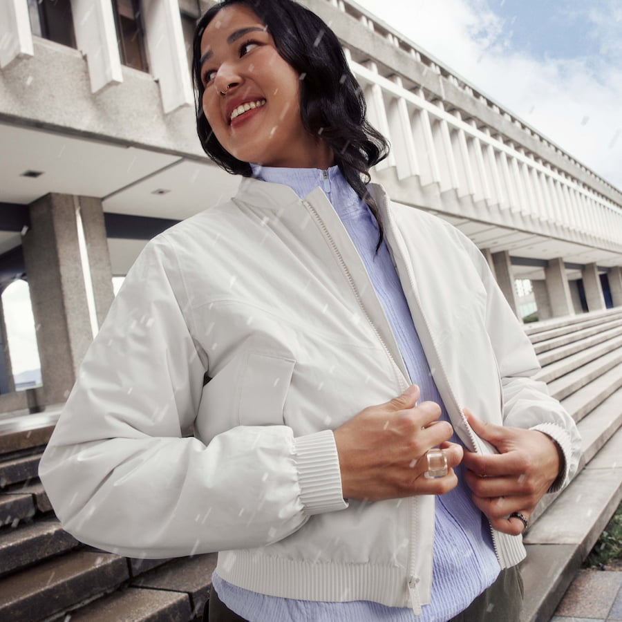 Women's Mist Bomber Jacket - Black - Image 4