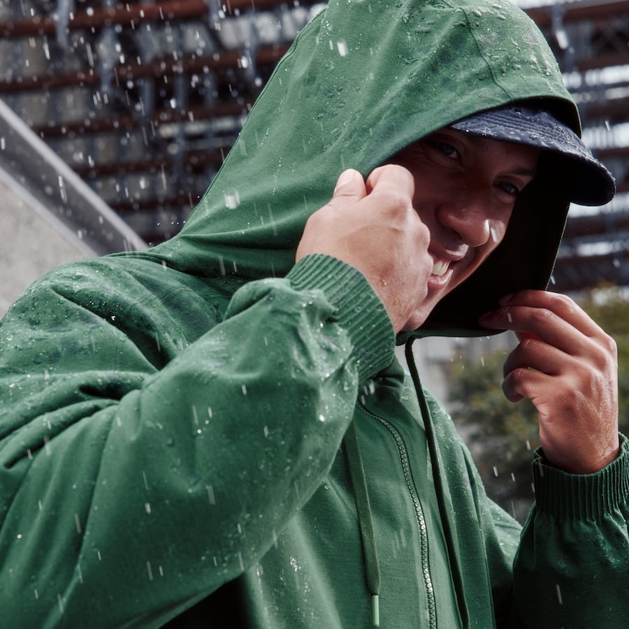 Men's Coastal Hoodie Full Zip - Midnight - Image 4