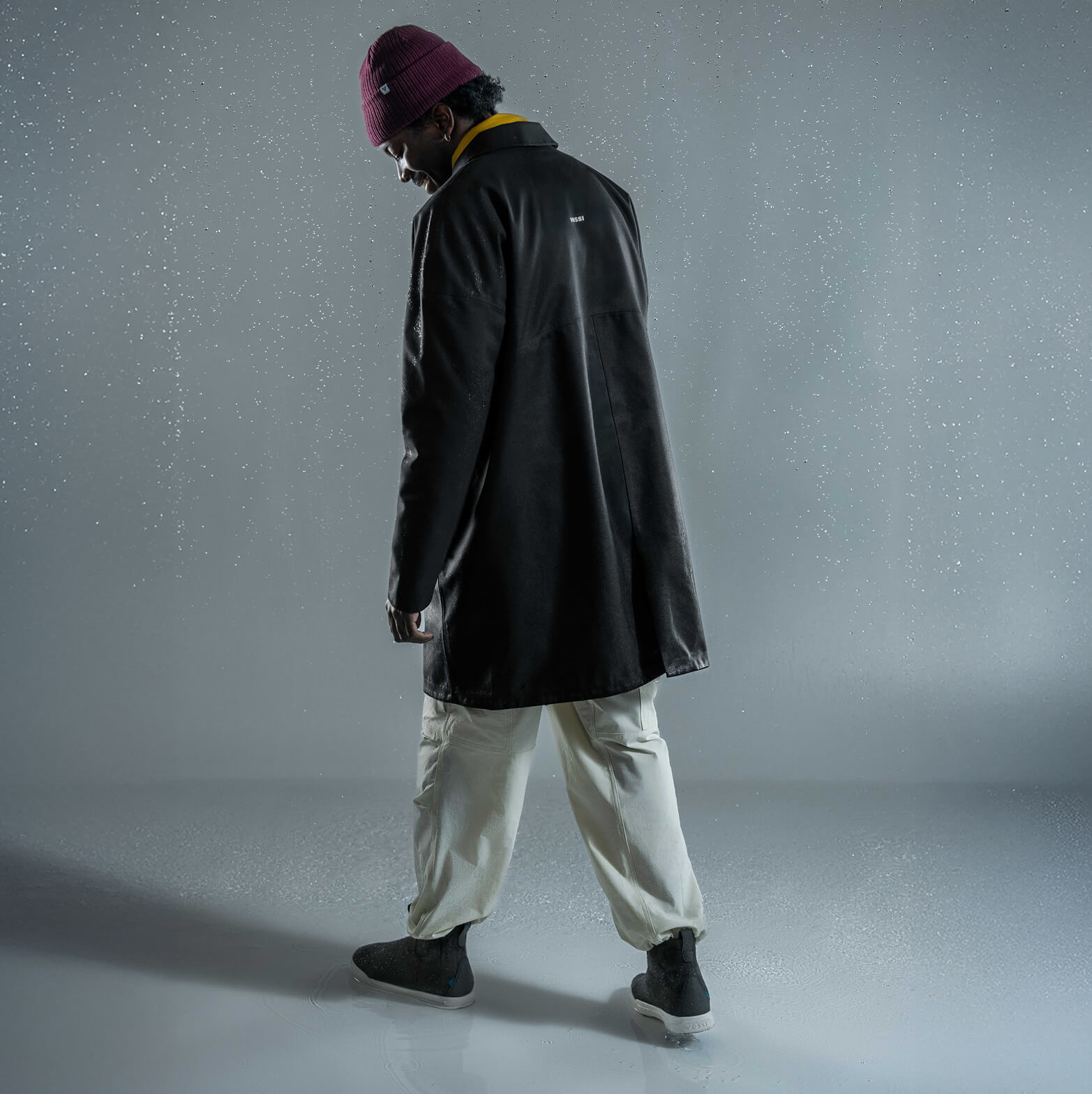 Men's Trinity Rain Jacket - Sea - Image 7