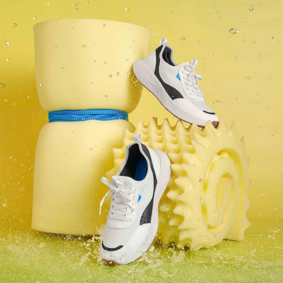 Men's Pacific Sneaker - White/Black - Image 5