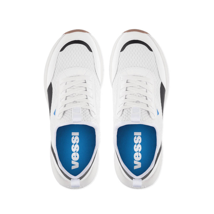 Men's Pacific Sneaker - White/Black - Image 6