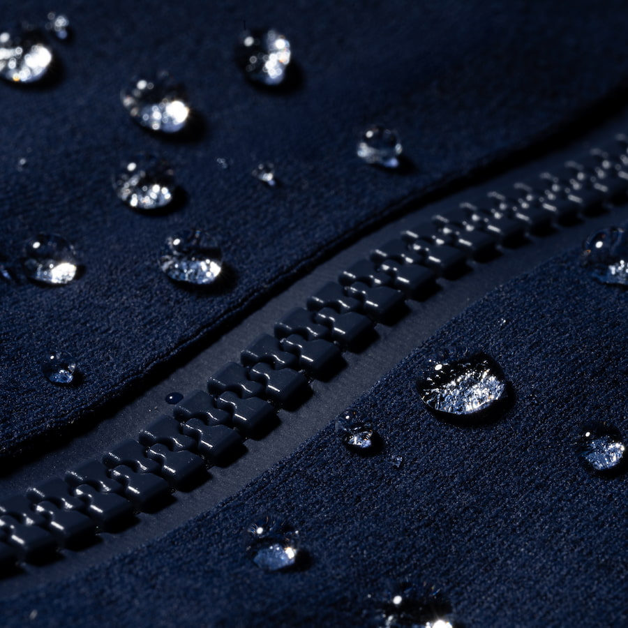 Men's Coastal Hoodie Full Zip - Midnight - Image 3